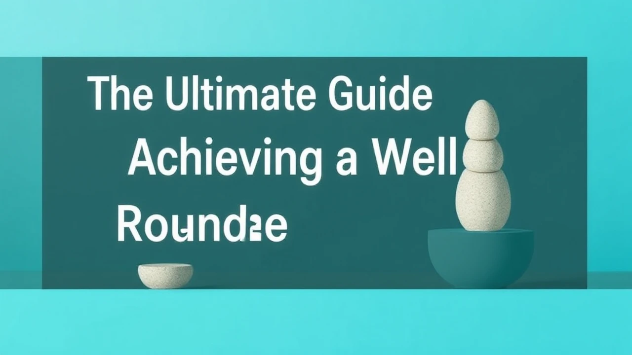 The Ultimate Guide to Achieving a Well-Rounded Lifestyle