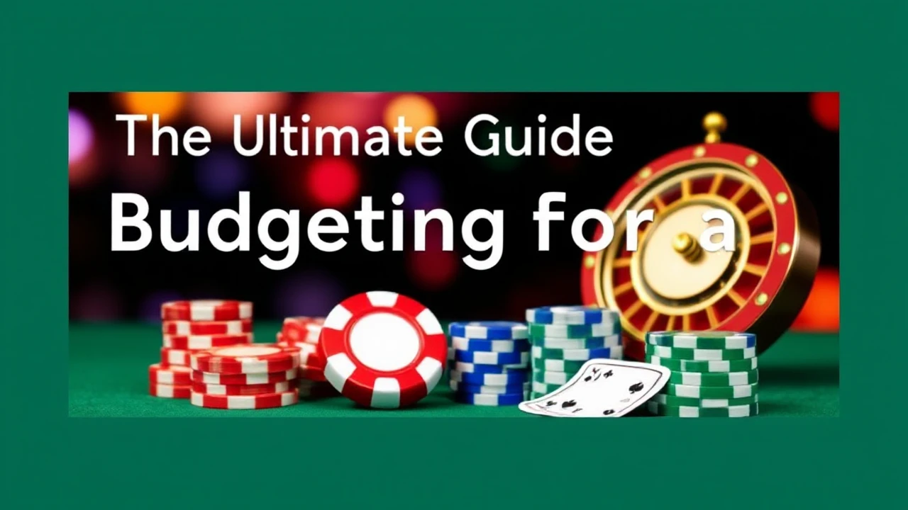 The Ultimate Guide to Budgeting for a Casino Adventure: Tips and Techniques to Plan Your Money