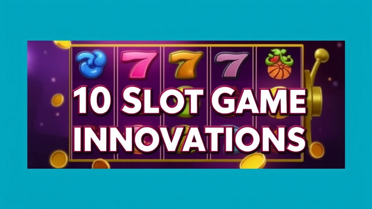 Shaping the Industry: 10 Slot Game Innovations