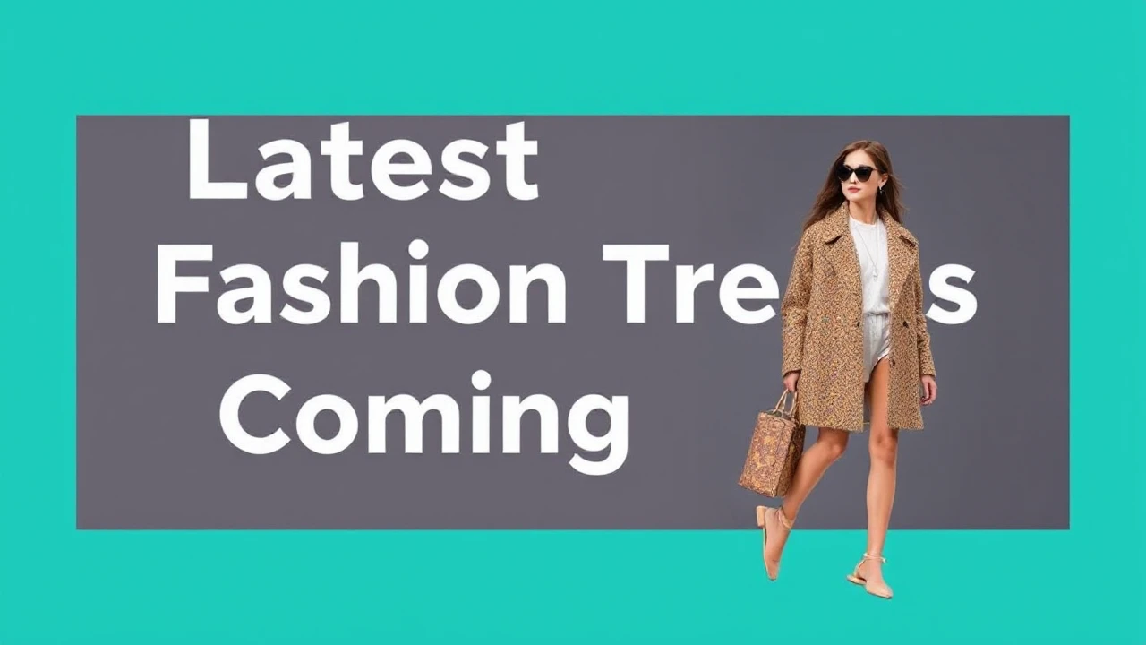Latest Fashion Trends to Look Forward to in the Coming Year