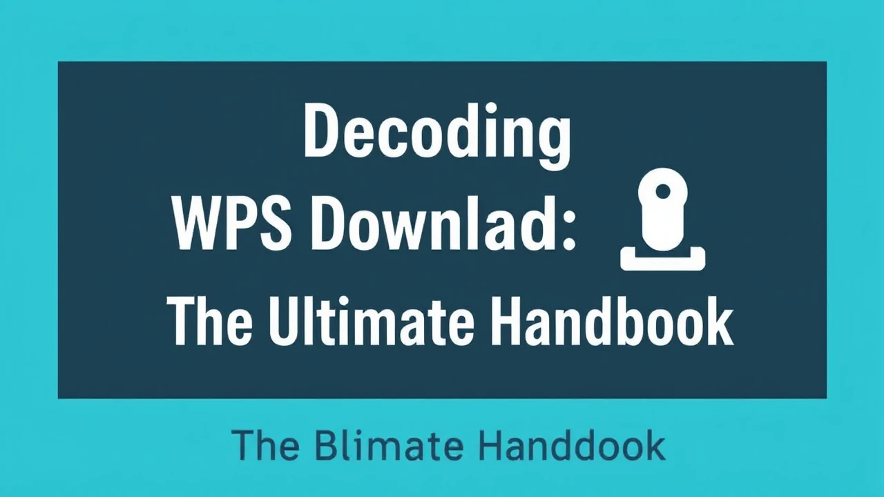 Decoding WPS Download: The Ultimate Handbook