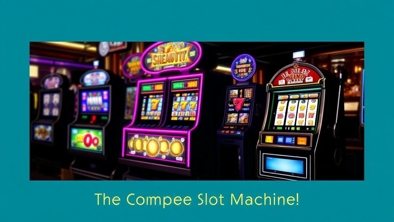 The Complete Manual on Picking the Best Casino Slot Machine