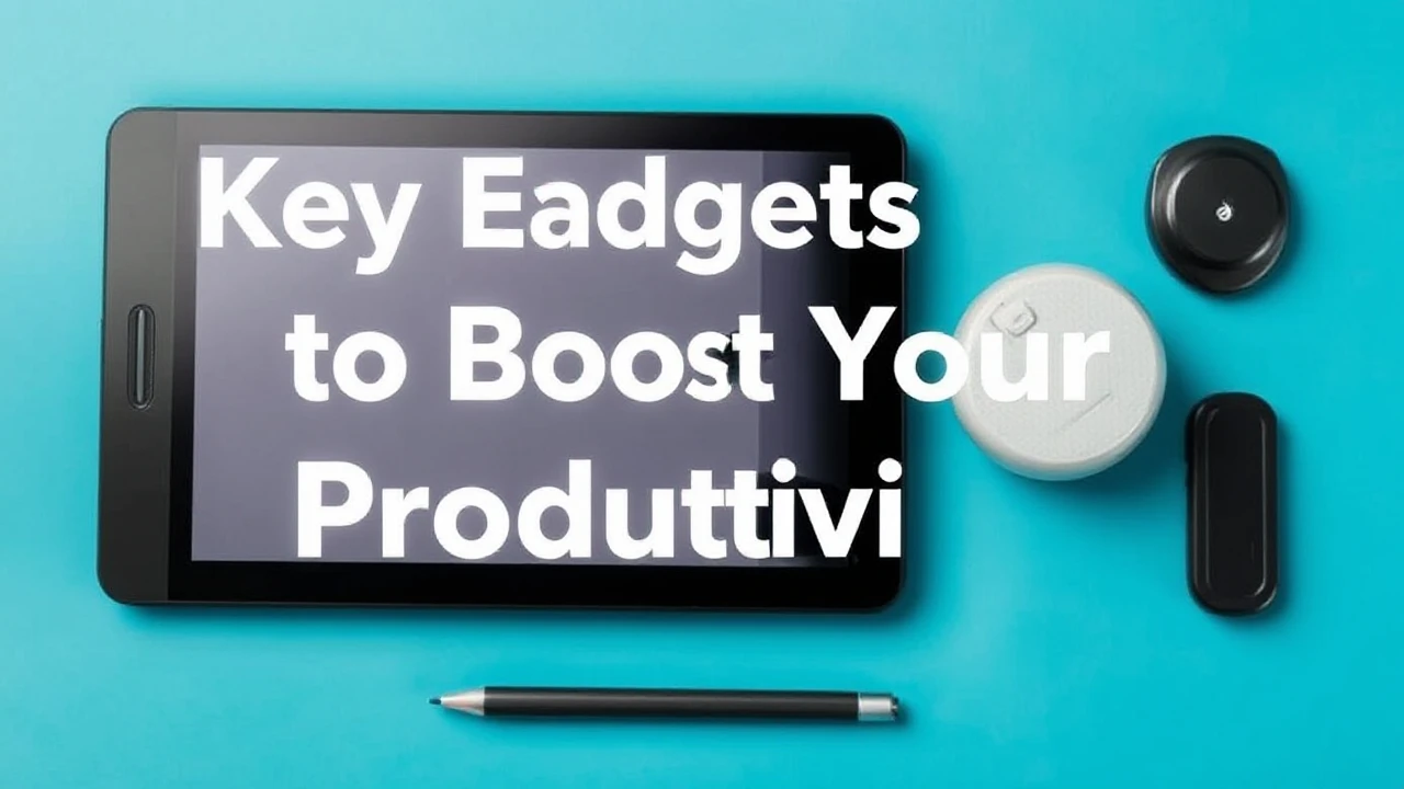 Key Gadgets to Boost Your Productivity