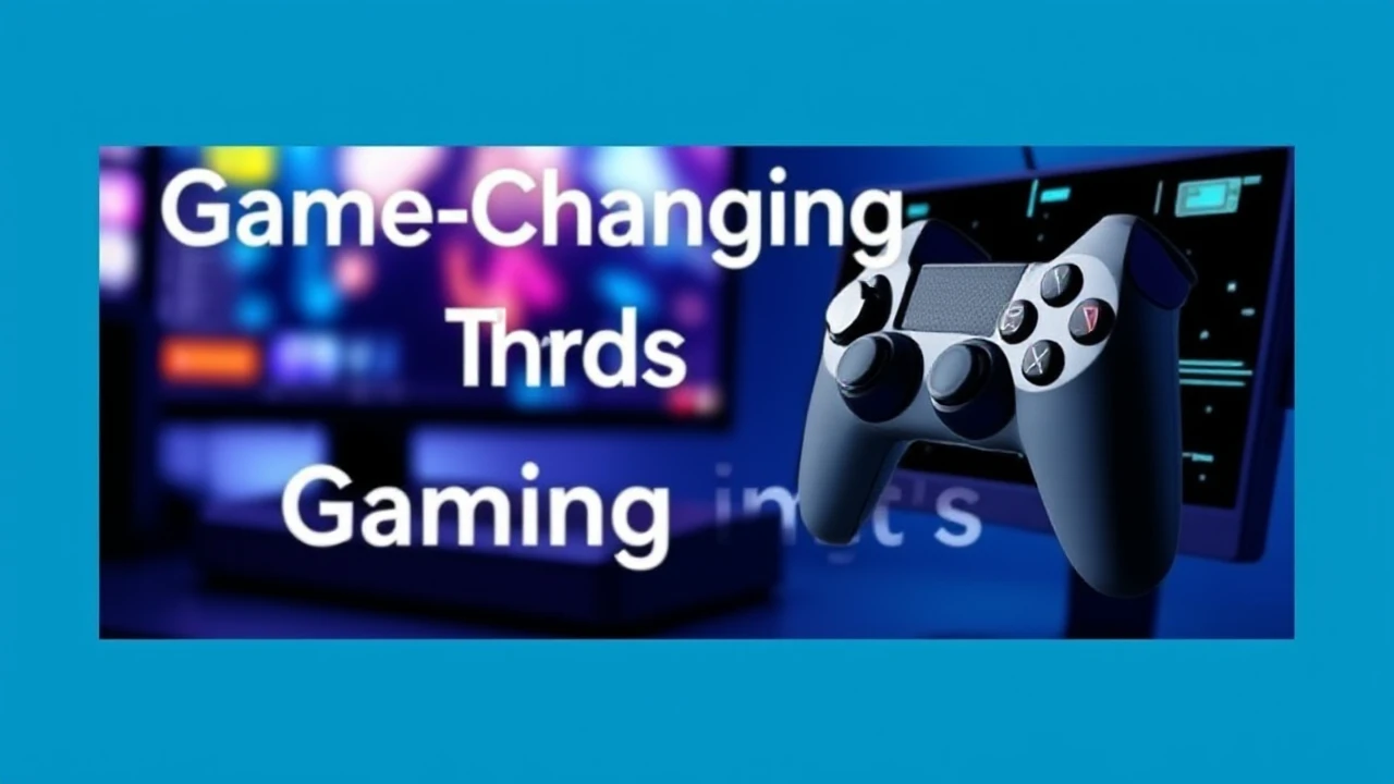 Game-Changing Trends in the Gaming Industry