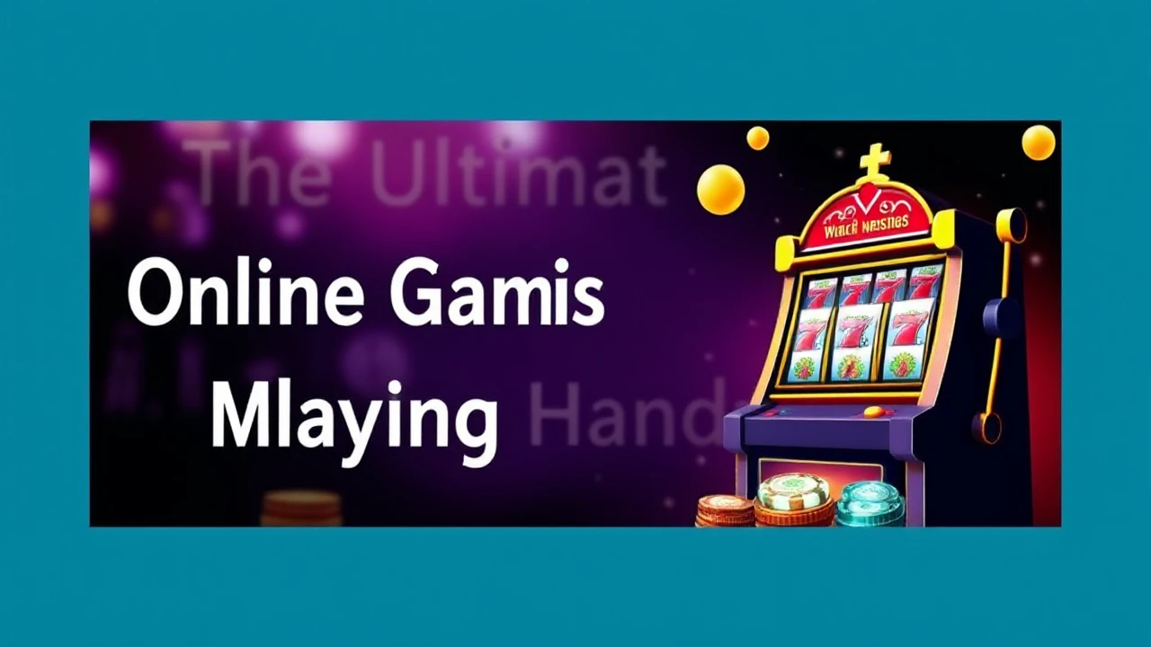 The Ultimate Online Gaming House Machine Player's Handbook
