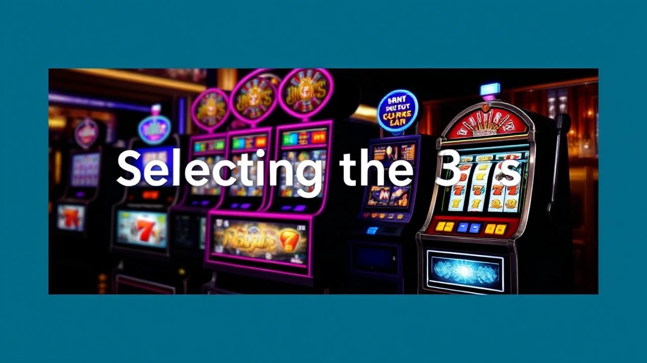 The Ultimate Guide to Selecting the Best Casino Slot Machine