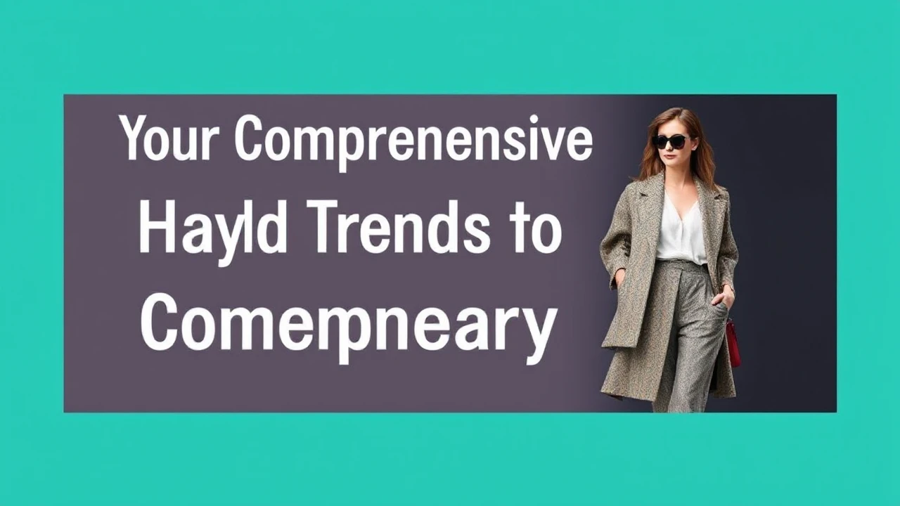 Your Comprehensive Handbook to Style Trends for Contemporary Females