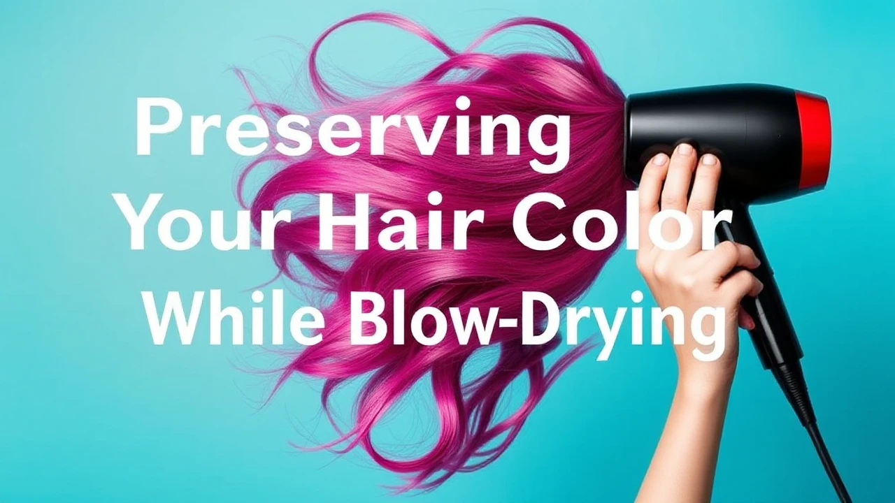 Preserving Your Hair Color While Blow-Drying: Useful Tips and Techniques