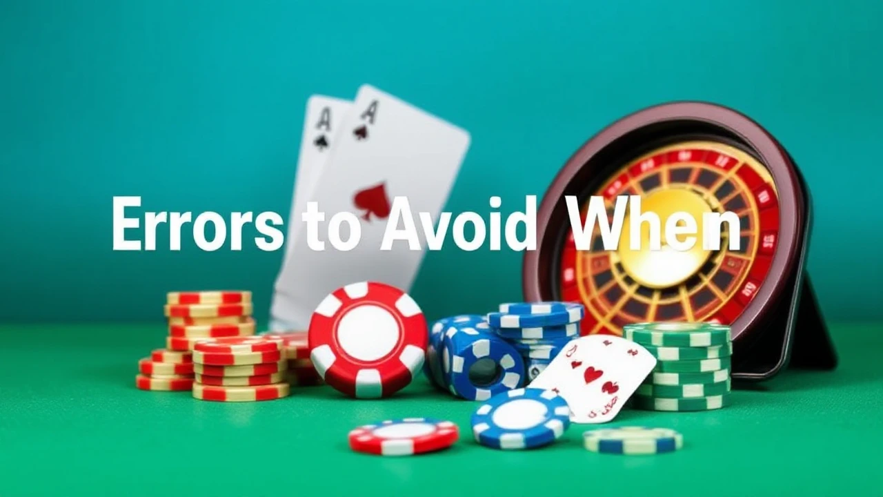 The Most Common Errors to Avoid When Gambling at a Casino