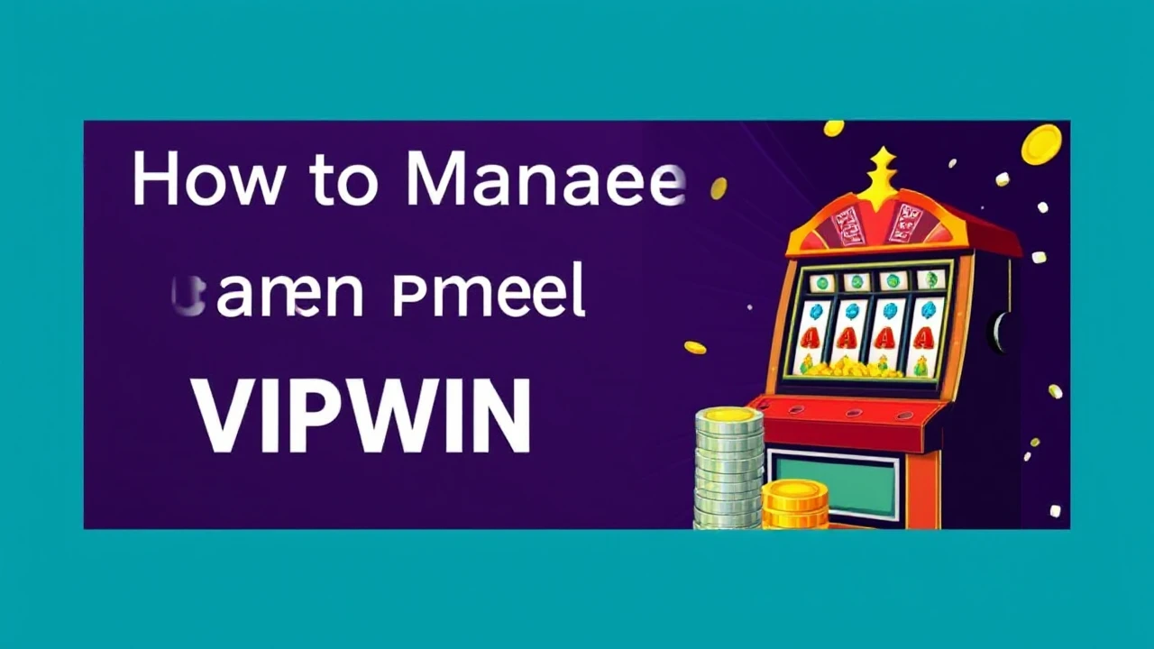 How to Manage Your Bankroll When Playing VIPWIN Jackpots