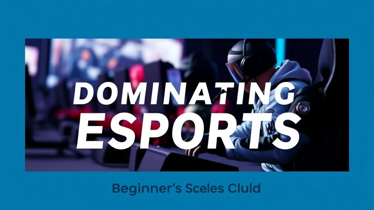 Dominating Esports: A Beginner's Guide to Competitive Gaming