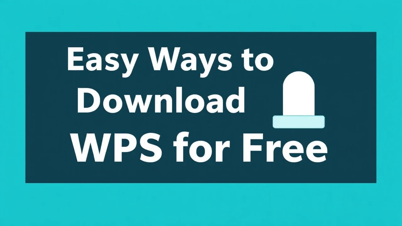 Easy Ways to Download WPS for Free