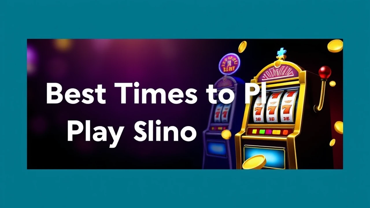 Get Lucky: Best Times to Play Casino Slots