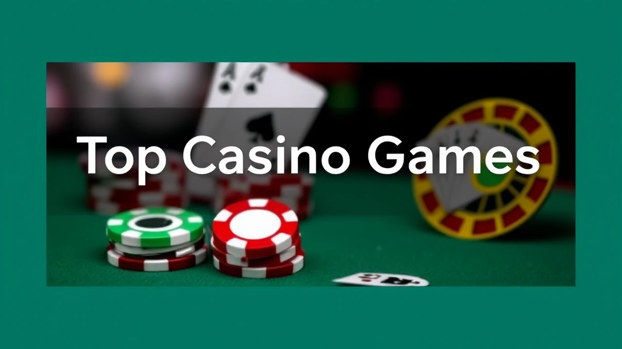 Your Complete Handbook to Top Casino Games for Beginners