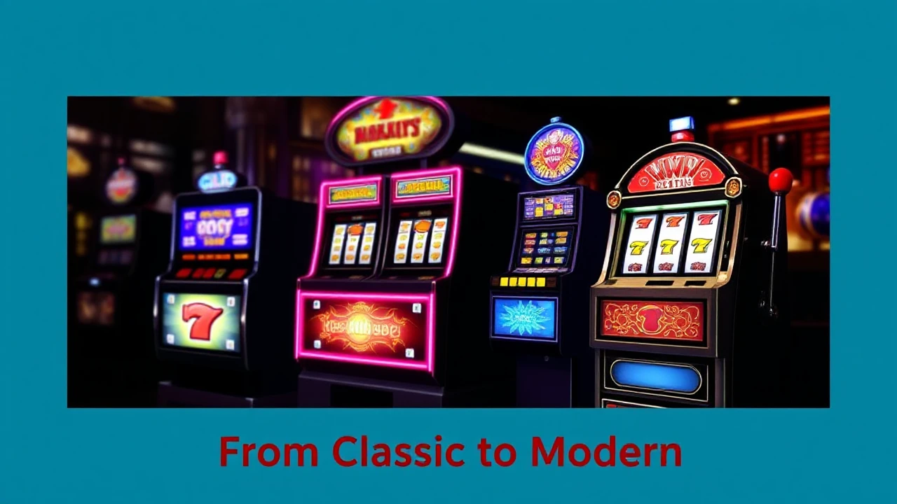 From Classic to Modern: Evolution of Casino Slot Machines