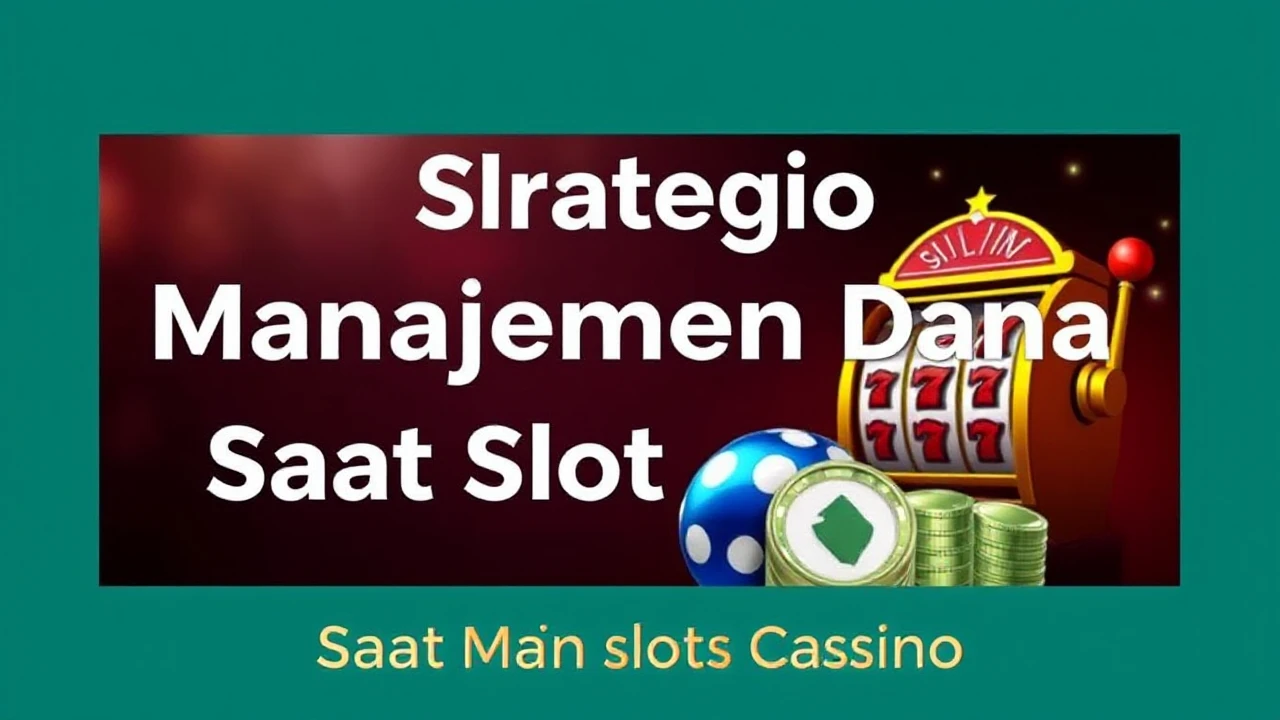 Strategi Manajemen Dana Saat Main Slot Casino