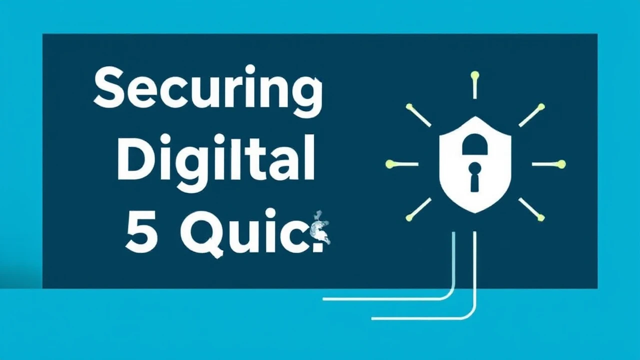 Securing Your Digital Devices: 5 Quick Tips
