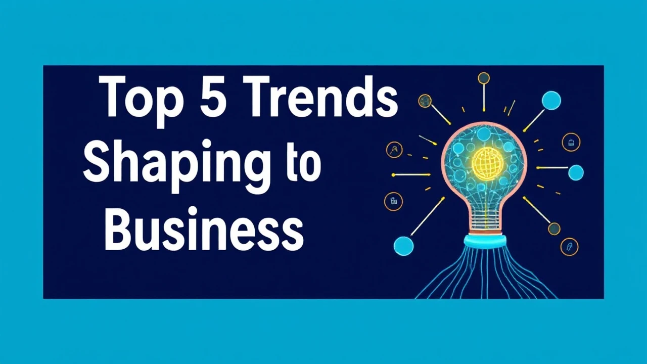 Exploring the Top 5 Trends Shaping the Future of Business Innovation