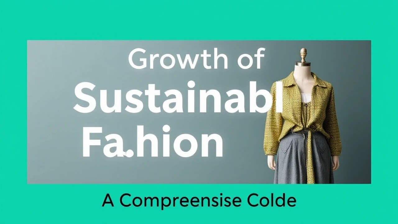 The Growth of Sustainable Fashion: A Comprehensive Guide