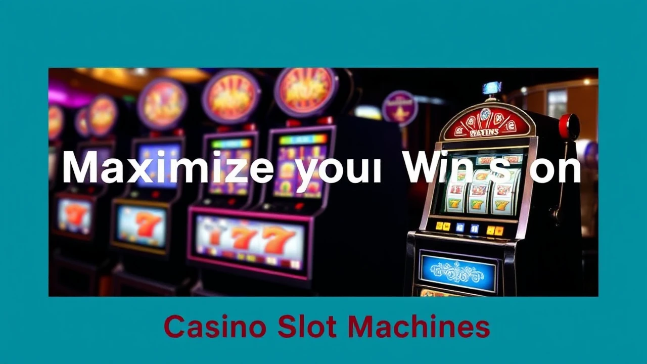 7 Ways to Maximize Your Wins on Casino Slot Machines