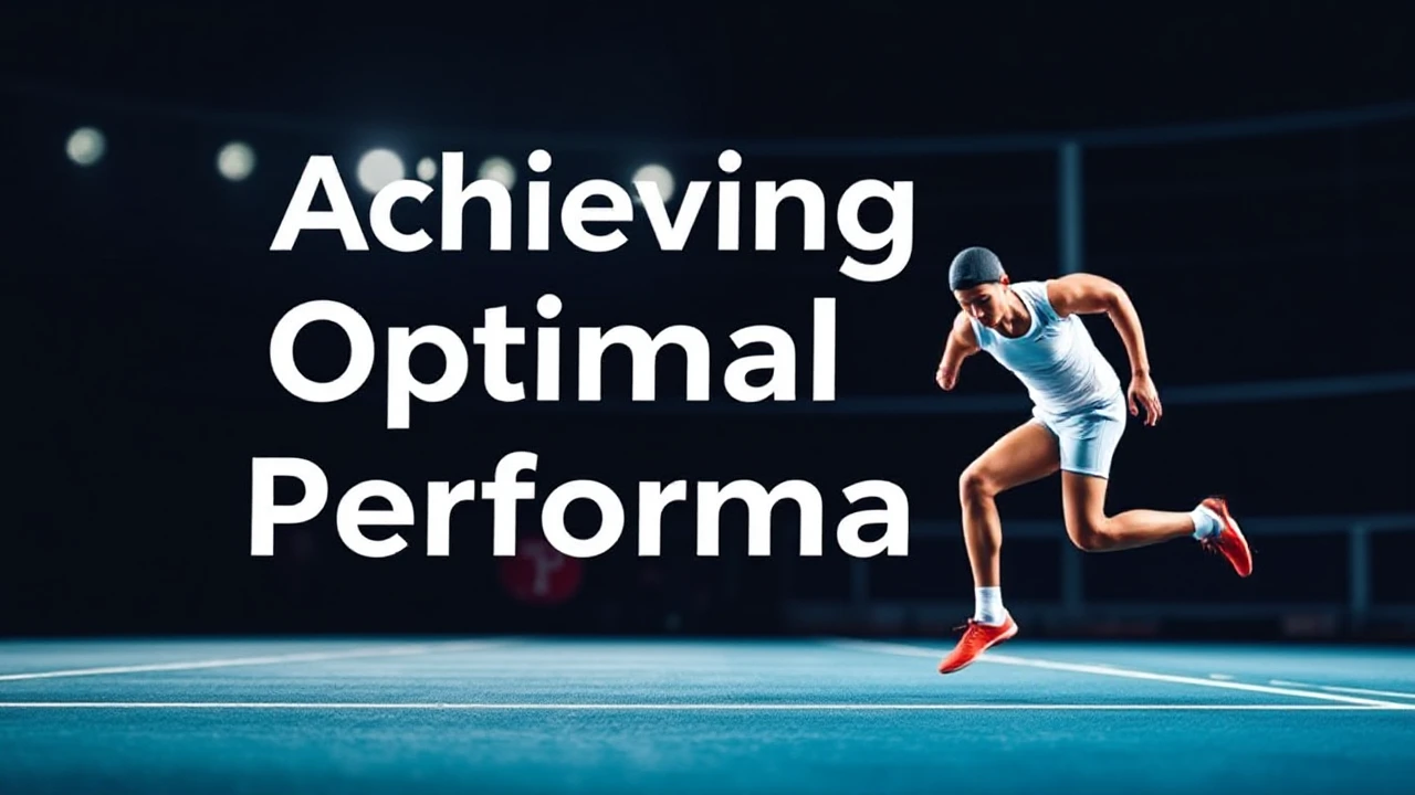 Achieving Optimal Performance: Psychological Strategies for Sports Professionals