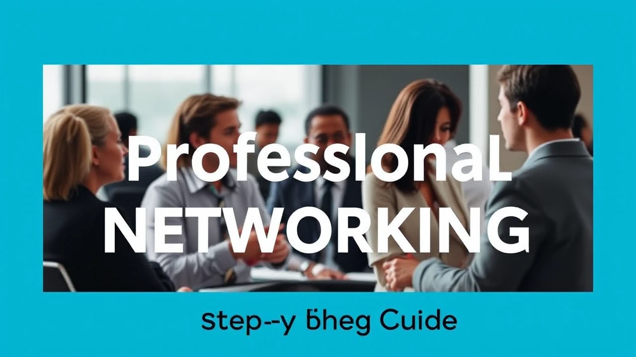 Becoming Proficient in the Skill of Professional Networking: A Step-by-Step Guide