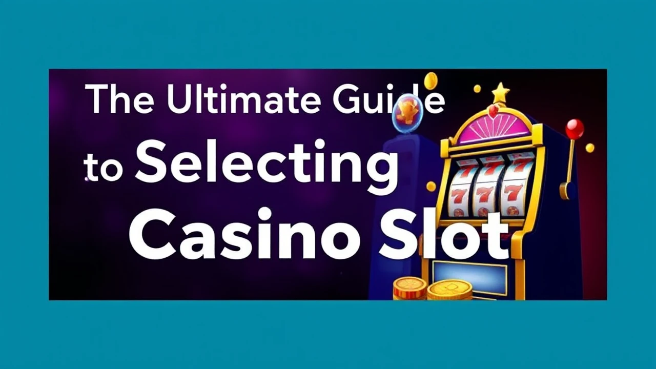The Ultimate Guide to Selecting Top Casino Slots