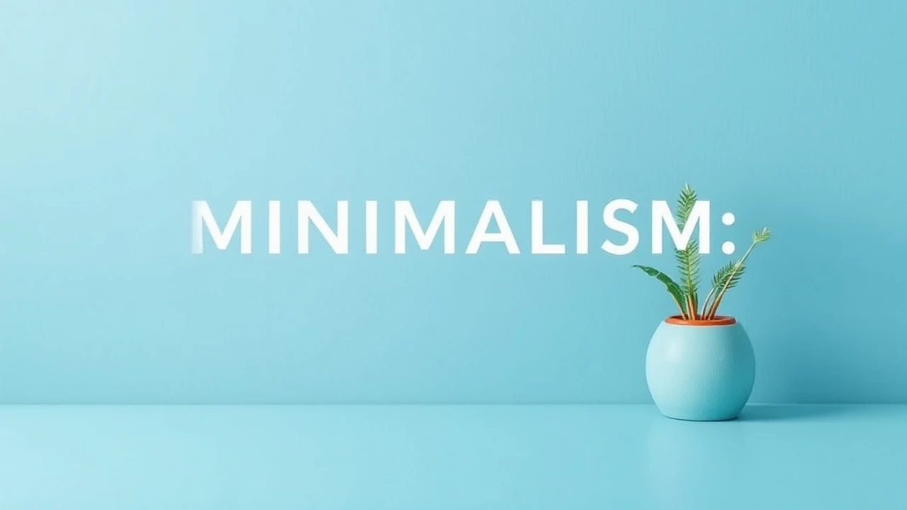 Welcoming Minimalism: A Key to Simplifying Your Lifestyle