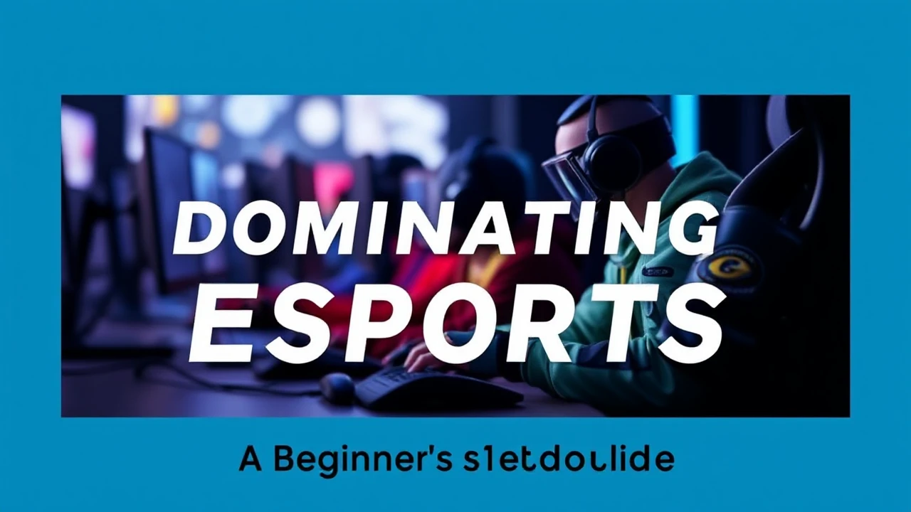 Dominating Esports: A Beginner's Guide to Professional Gaming
