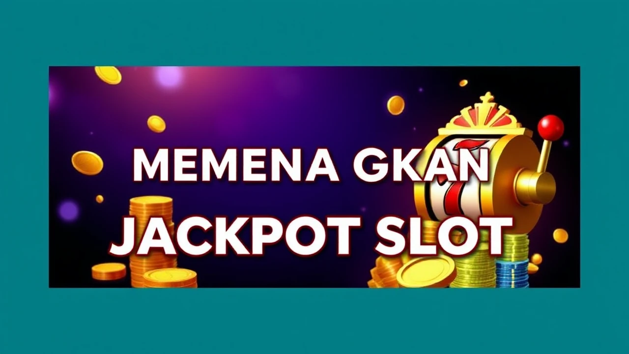 Strategi Rahasia Memenangkan Jackpot Slot