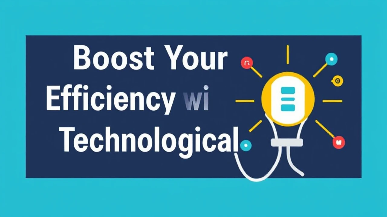 Boost Your Efficiency with These 10 Technological Hacks