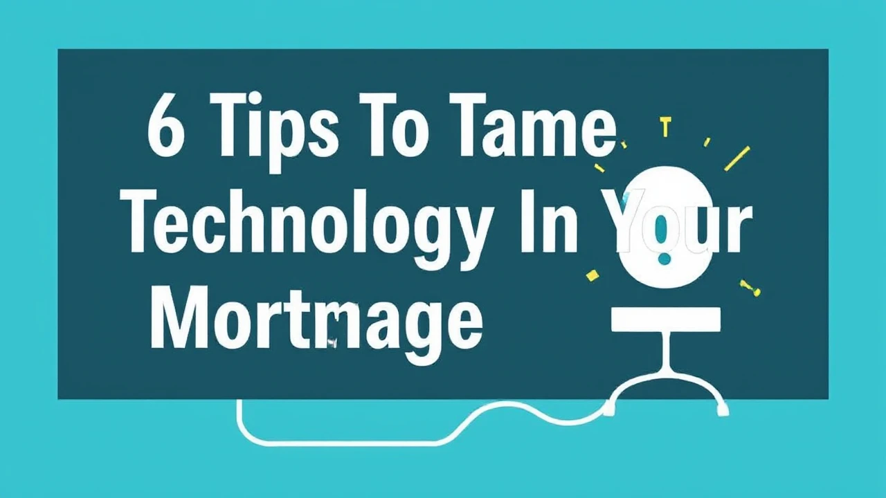 6 Tips To Tame Technology In Your Mortgage Business