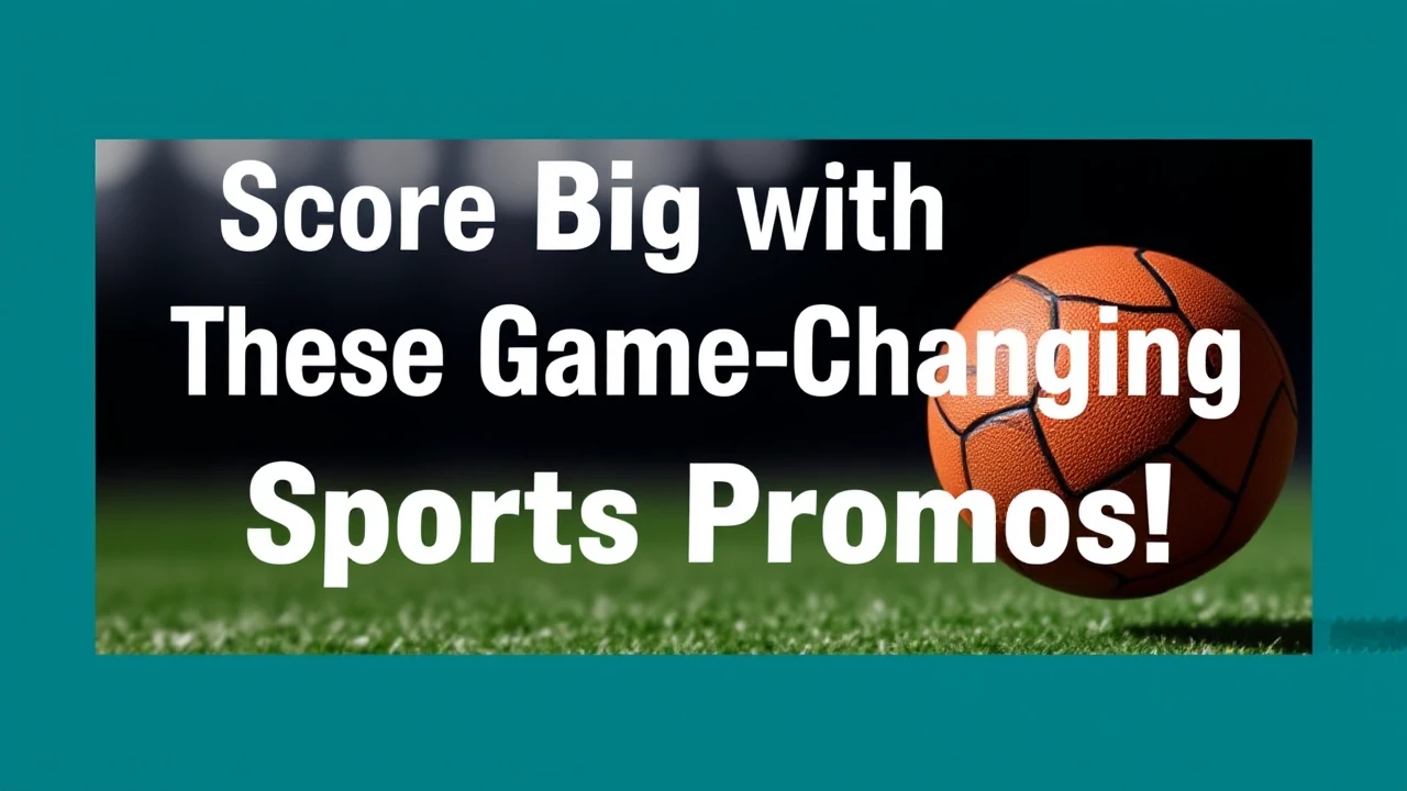 Score Big with These Game-Changing Sports Promos!