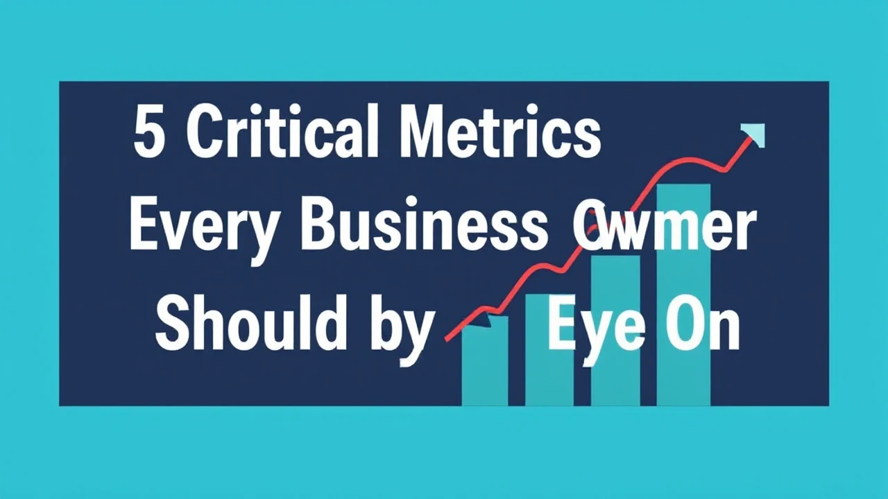 5 Critical Metrics Every Business Owner Should Keep an Eye On