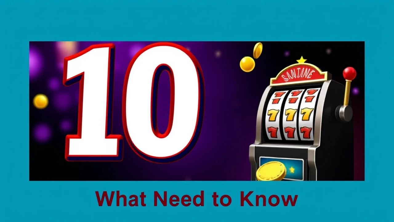 10 Tips to Enhance Your Chances on Slot Machine Games: What You Need to Know