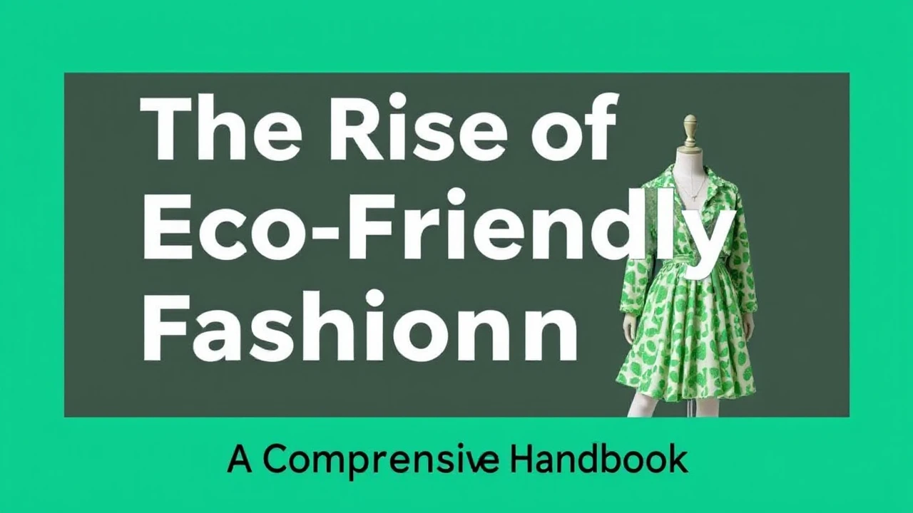 The Rise of Eco-Friendly Fashion: A Comprehensive Handbook