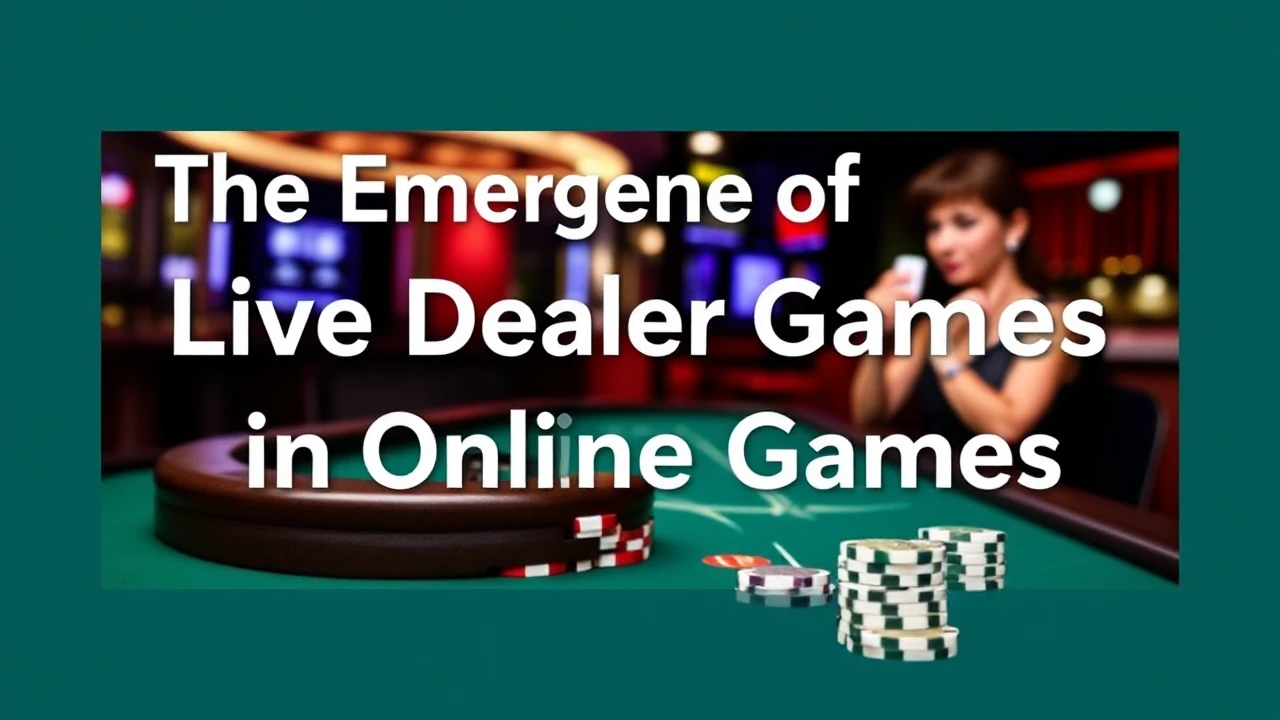 The Emergence of Live Dealer Games in Online Casinos