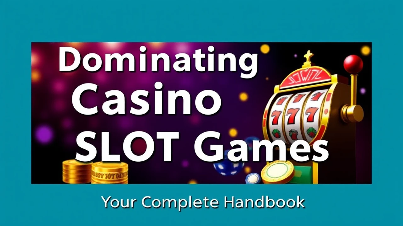 Dominating Casino Slot Games: Your Complete Handbook