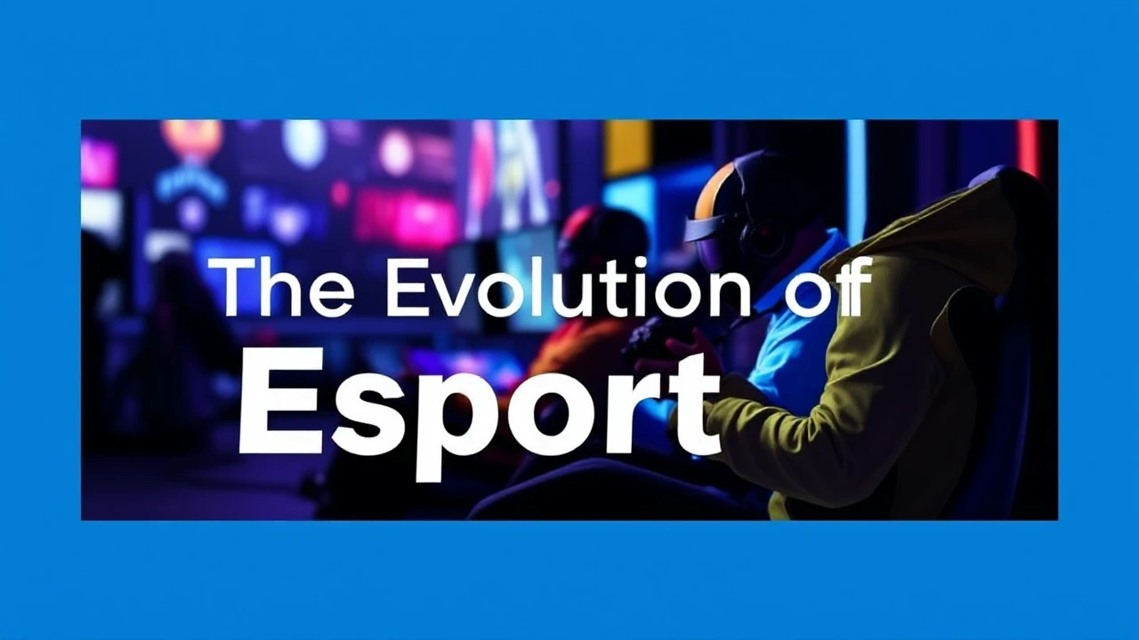 The Evolution of Esports: An Insight into Competitive Gaming Culture