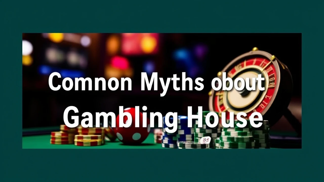 Exposing Common Myths About Gambling House Activities