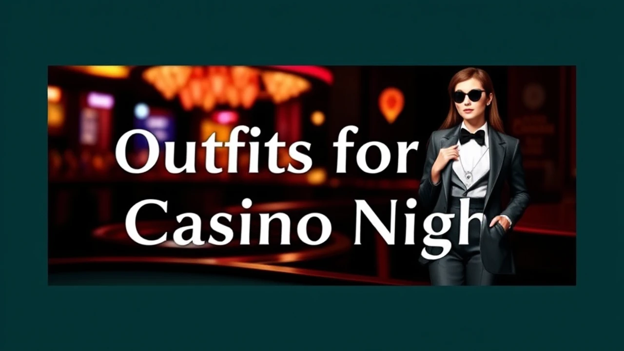 Elegant Outfits for a Casino Night
