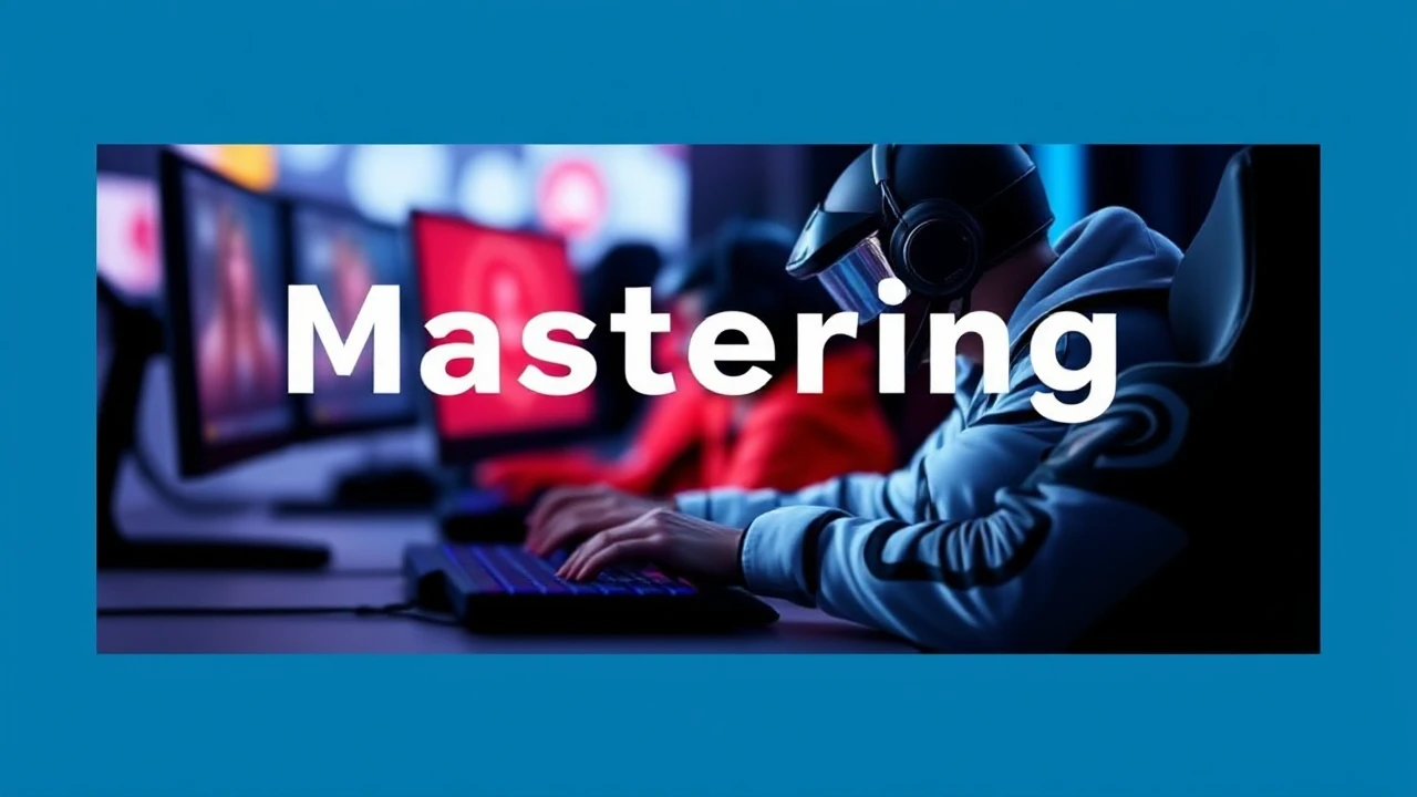 Mastering Esports: An Amateur's Introduction to Competitive Gaming