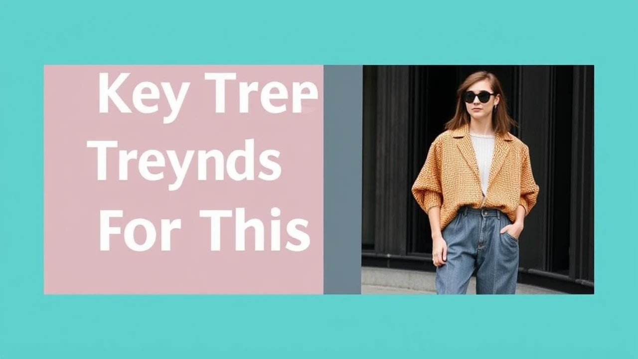 Key Trend Trends for This Season