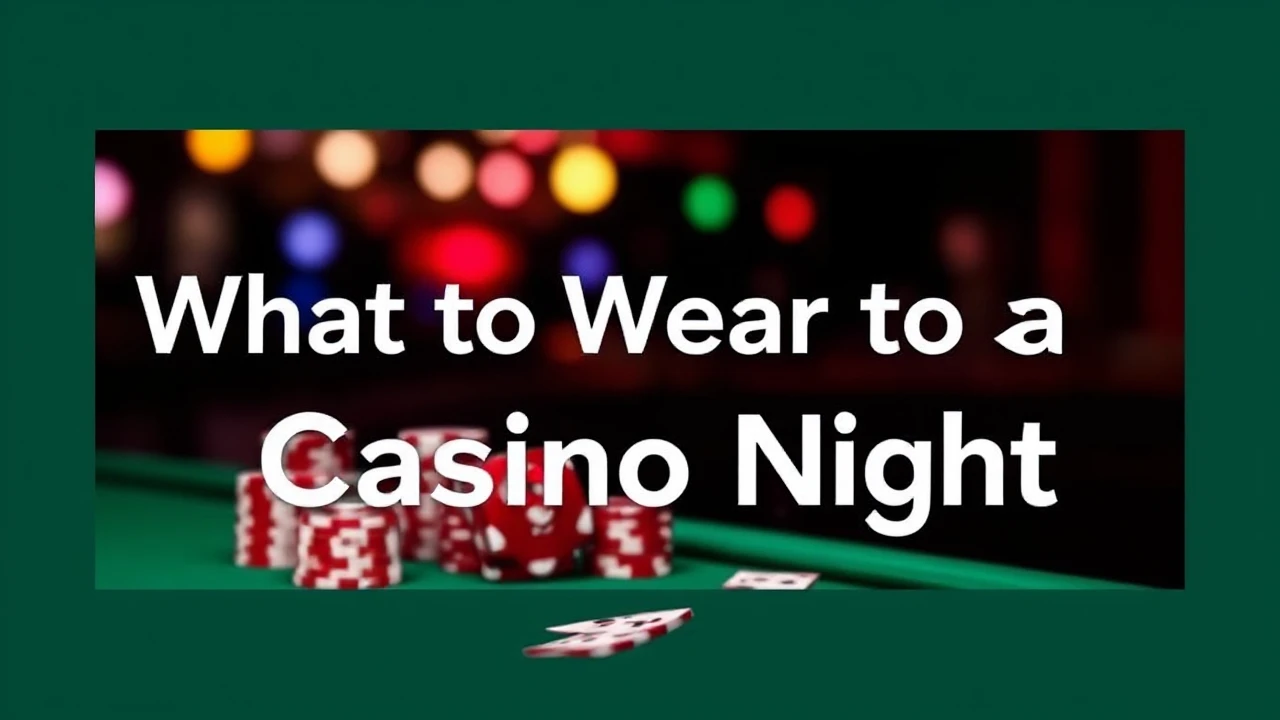 Looking Sharp: What to Wear to a Casino Night