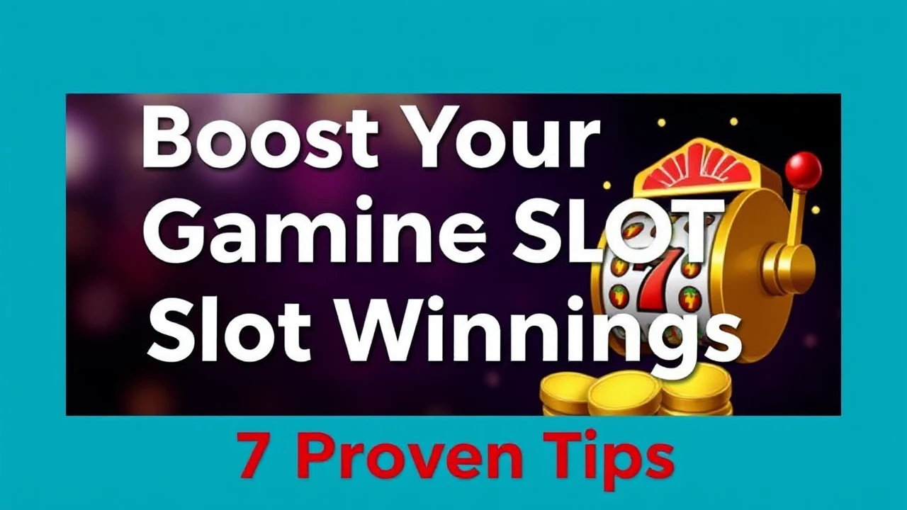 Boost Your Gaming House Slot Winnings: 7 Proven Tips