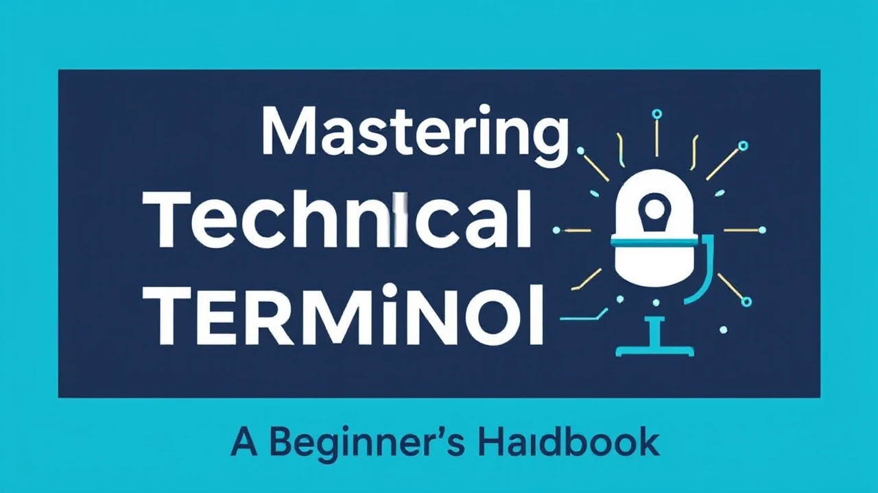 Mastering Technical Terminology: A Beginner's Handbook