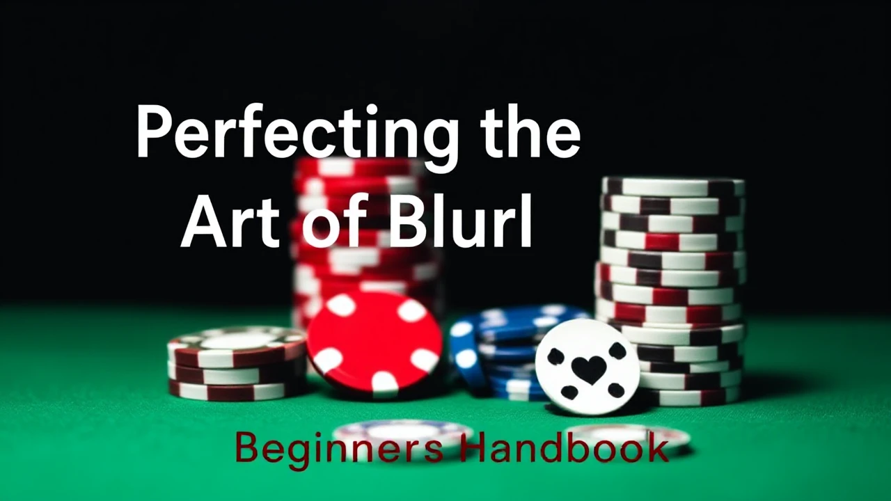 Perfecting the Art of Bluffing in Poker: Beginner's Handbook