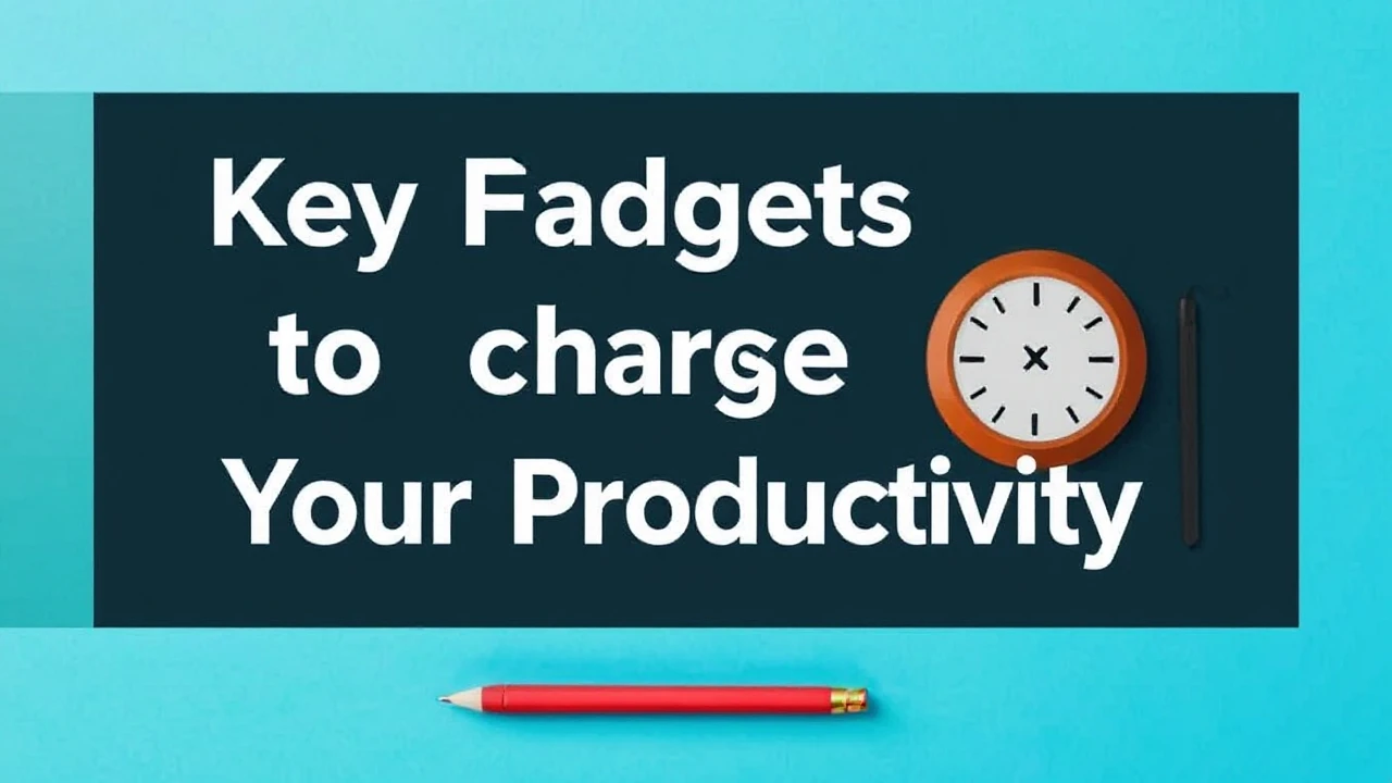 Key Gadgets to Supercharge Your Productivity