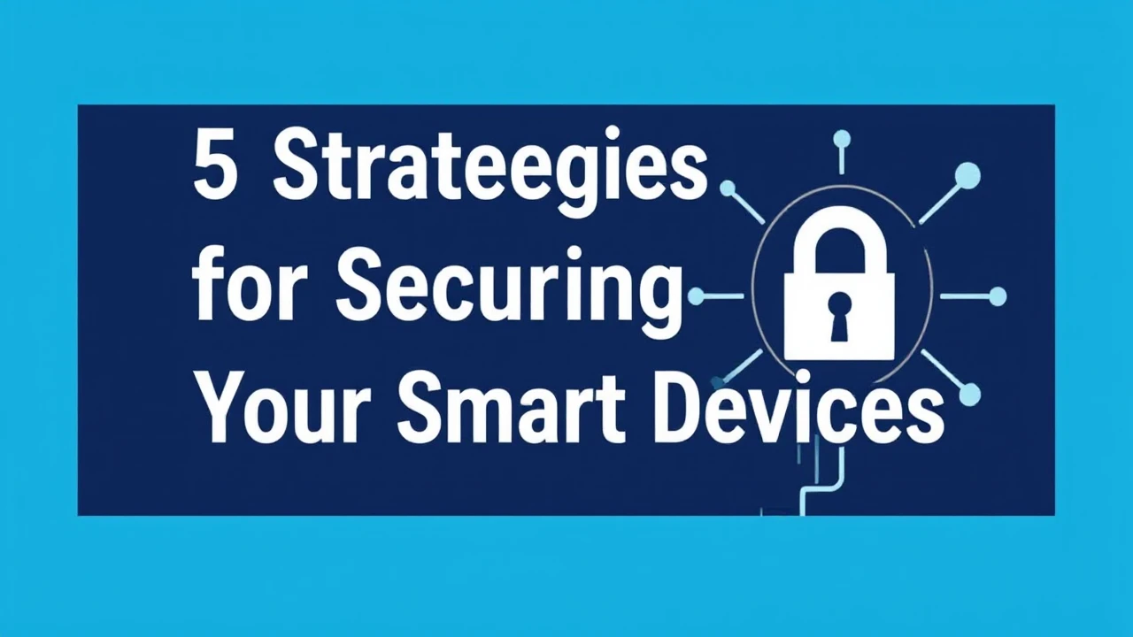 Essential 5 Strategies for Securing Your Smart Devices
