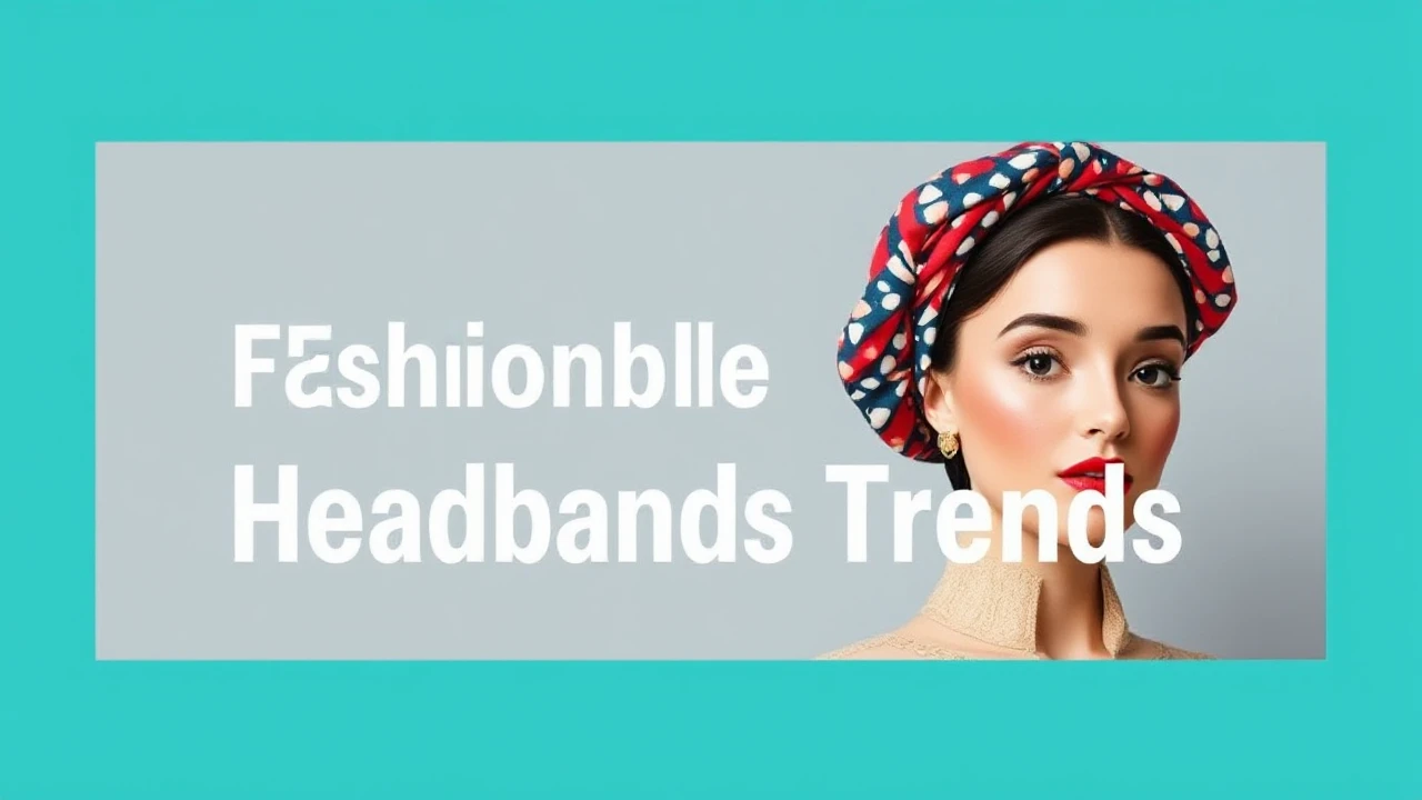 Top 10 Fashionable Headband Trends: A Must-Have Accessory for 2021